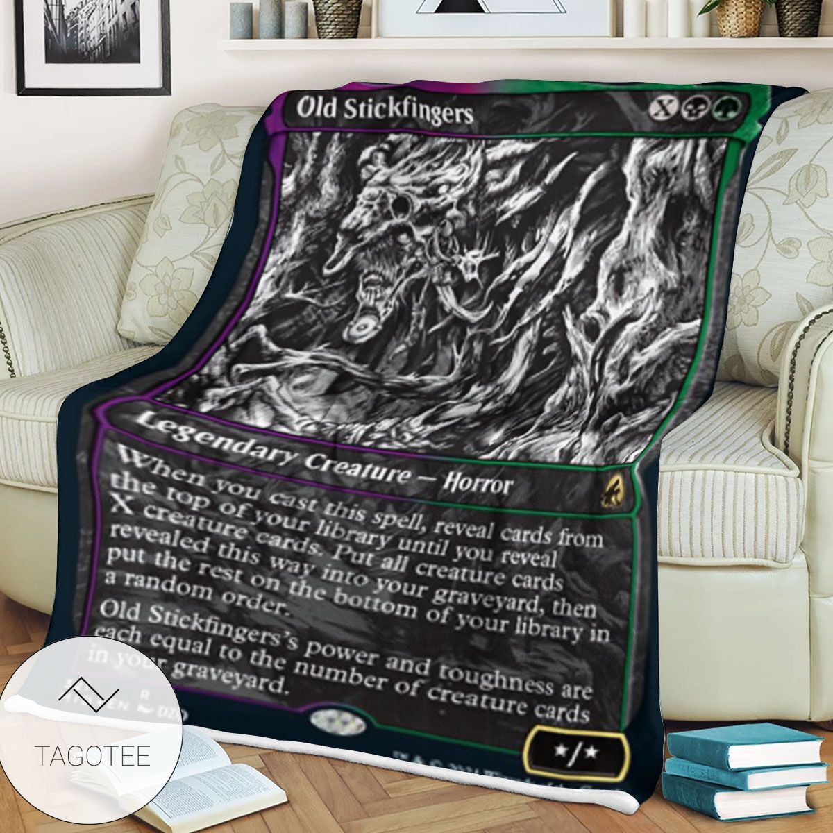 Mid 321 Old Stickfingers Mtg Game Magic The Gathering Blanket Mid 321 Old Stickfingers Mtg Game Magic The Gathering Blanket