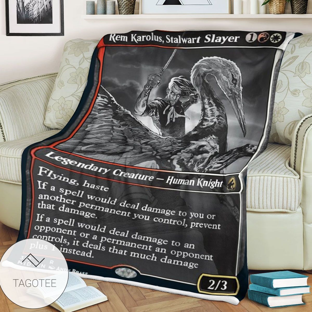 Mid 322 Rem Karolus Stalwart Slayer Mtg Game Magic The Gathering Blanket Mid 322 Rem Karolus Stalwart Slayer Mtg Game Magic The Gathering Blanket