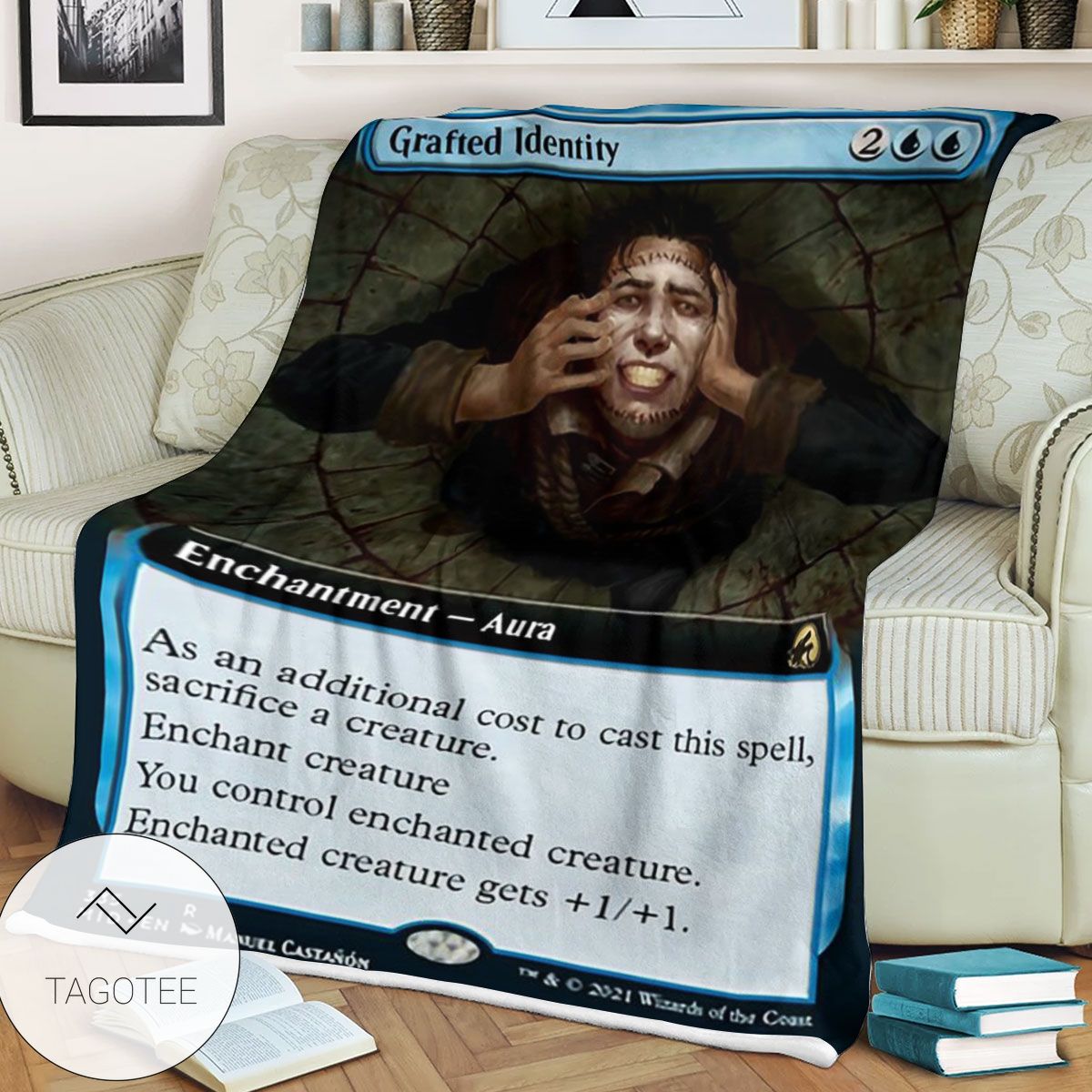 Mid 335 Grafted Identity Mtg Game Magic The Gathering Blanket Mid 335 Grafted Identity Mtg Game Magic The Gathering Blanket