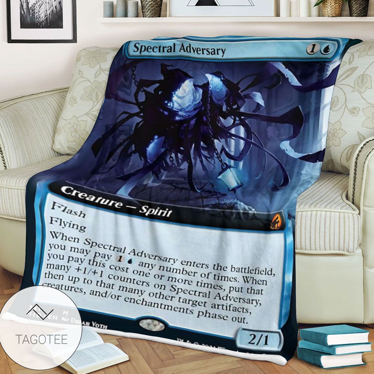 Mid 341 Spectral Adversary Mtg Game Magic The Gathering Blanket Mid 341 Spectral Adversary Mtg Game Magic The Gathering Blanket