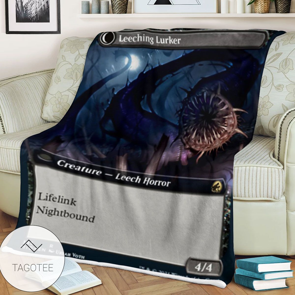 Mid 345 Leeching Lurker Mtg Game Magic The Gathering Blanket Mid 345 Leeching Lurker Mtg Game Magic The Gathering Blanket
