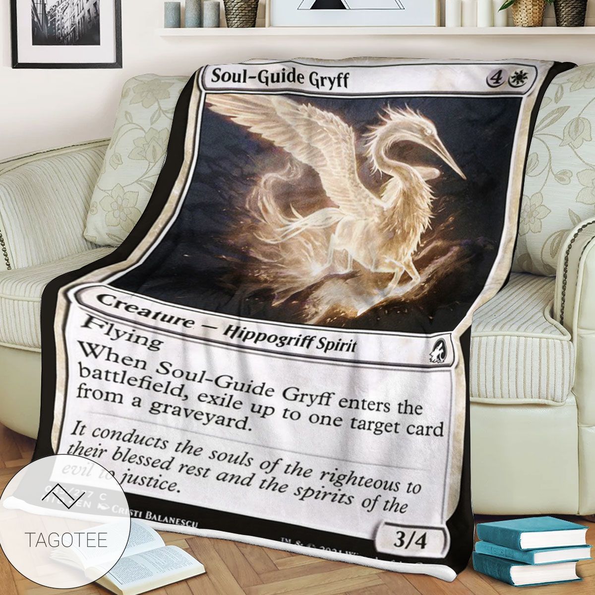 Mid 35 Soul Guide Gryff Mtg Game Magic The Gathering Blanket Mid 35 Soul Guide Gryff Mtg Game Magic The Gathering Blanket
