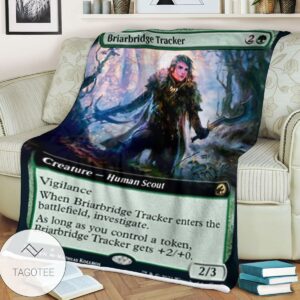 Mid 361 Briarbridge Tracker Mtg Game Magic The Gathering Blanket