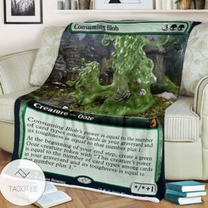 Mid 362 Consuming Blob Mtg Game Magic The Gathering Blanket