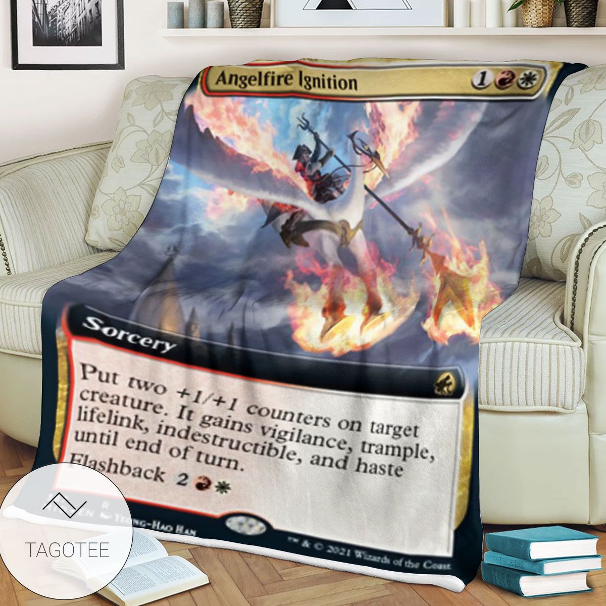 Mid 367 Angelfire Ignition Mtg Game Magic The Gathering Blanket Mid 367 Angelfire Ignition Mtg Game Magic The Gathering Blanket