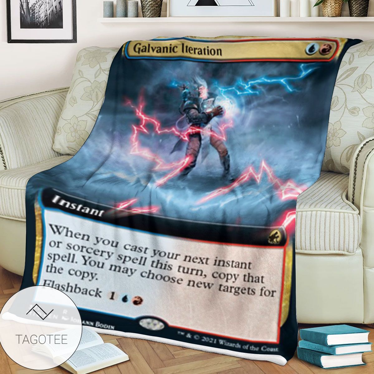 Mid 371 Galvanic Iteration Mtg Game Magic The Gathering Blanket Mid 371 Galvanic Iteration Mtg Game Magic The Gathering Blanket