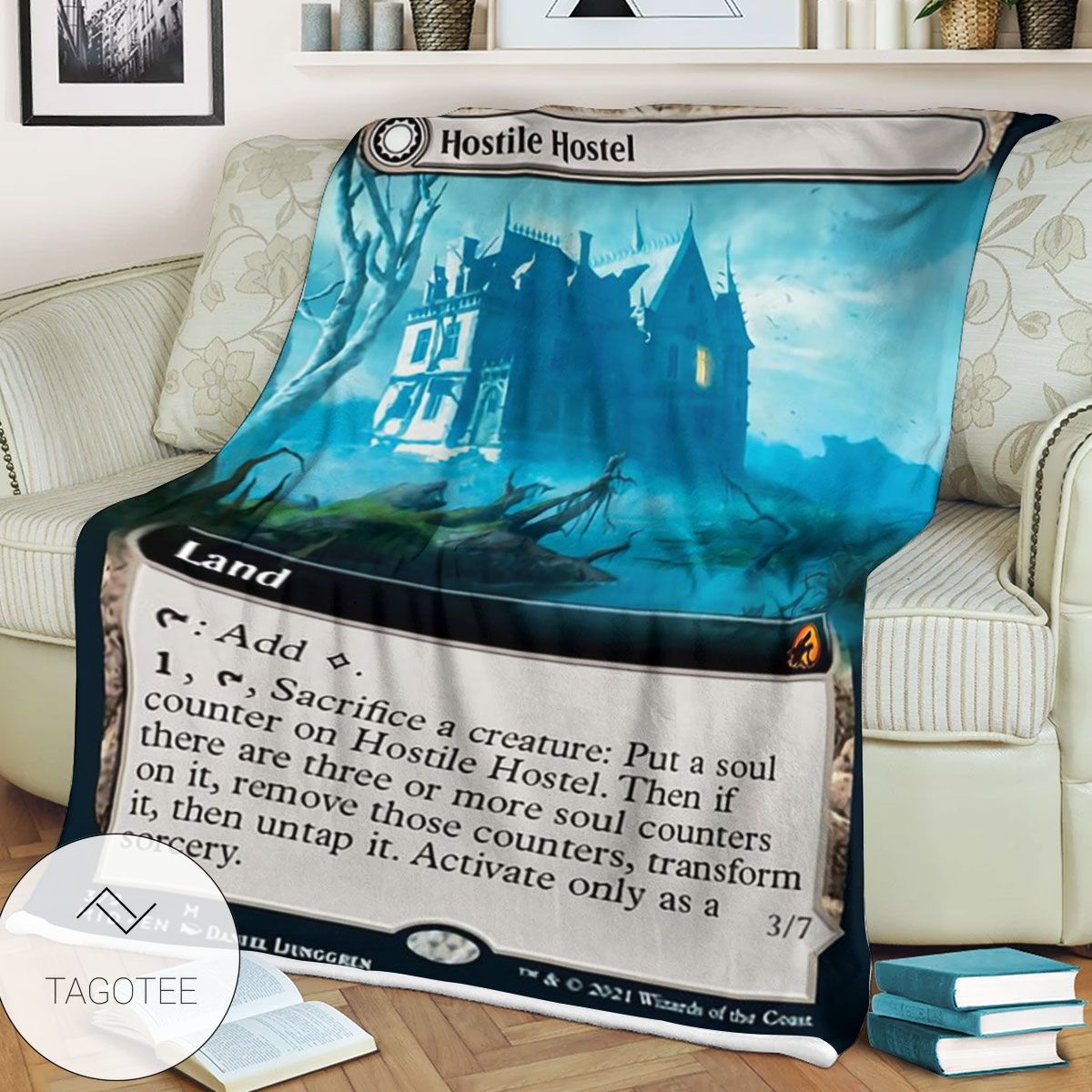 Mid 379 Hostile Hostel Mtg Game Magic The Gathering Blanket Mid 379 Hostile Hostel Mtg Game Magic The Gathering Blanket
