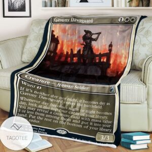 Mid 387 Gavony Dawnguard Mtg Game Magic The Gathering Blanket