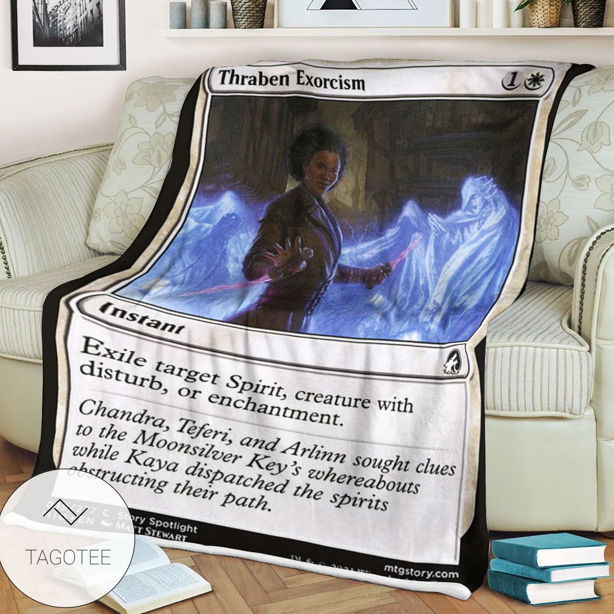 Mid 39 Thraben Exorcism Mtg Game Magic The Gathering Blanket Mid 39 Thraben Exorcism Mtg Game Magic The Gathering Blanket