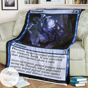 Mid 56 Geistwave Mtg Game Magic The Gathering Blanket