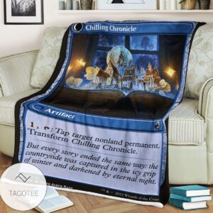 Mid 63 Chilling Chronicle Mtg Game Magic The Gathering Blanket