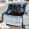 Mid 68 Overwhelmed Archivist Mtg Game Magic The Gathering Blanket
