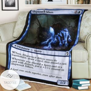 Mid 74 Shipwreck Sifters Mtg Game Magic The Gathering Blanket