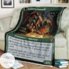 Mid 80 Seafaring Werewolf Mtg Game Magic The Gathering Blanket