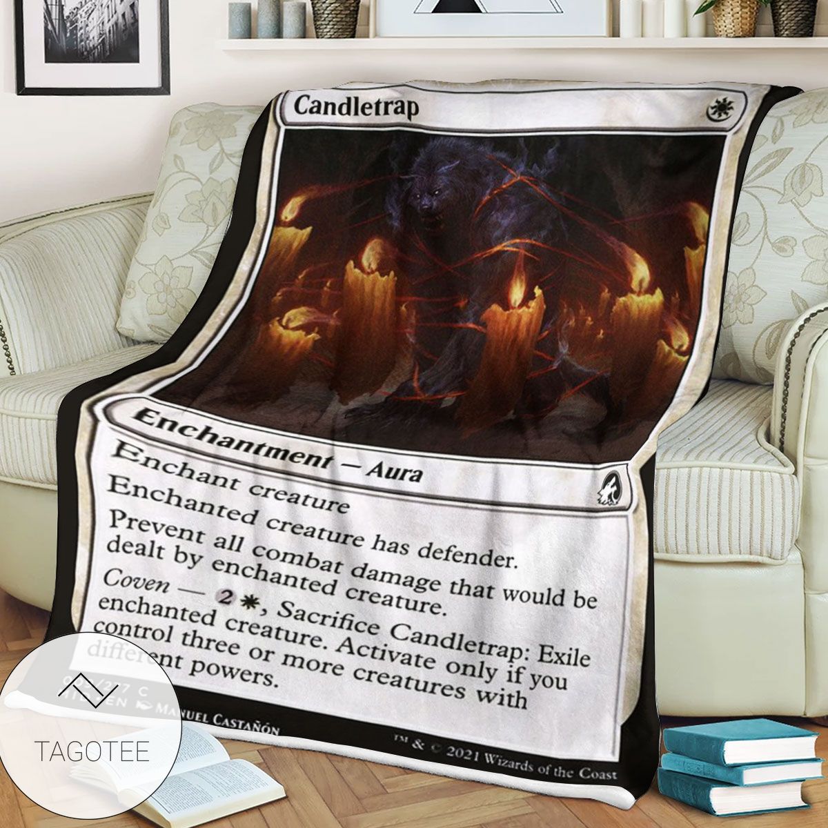 Mid 9 Candletrap Mtg Game Magic The Gathering Blanket Mid 9 Candletrap Mtg Game Magic The Gathering Blanket