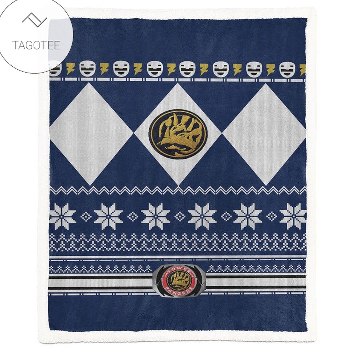 Mighty Morphin Power Ranger Blue Blanket Mighty Morphin Power Ranger Blue Blanket