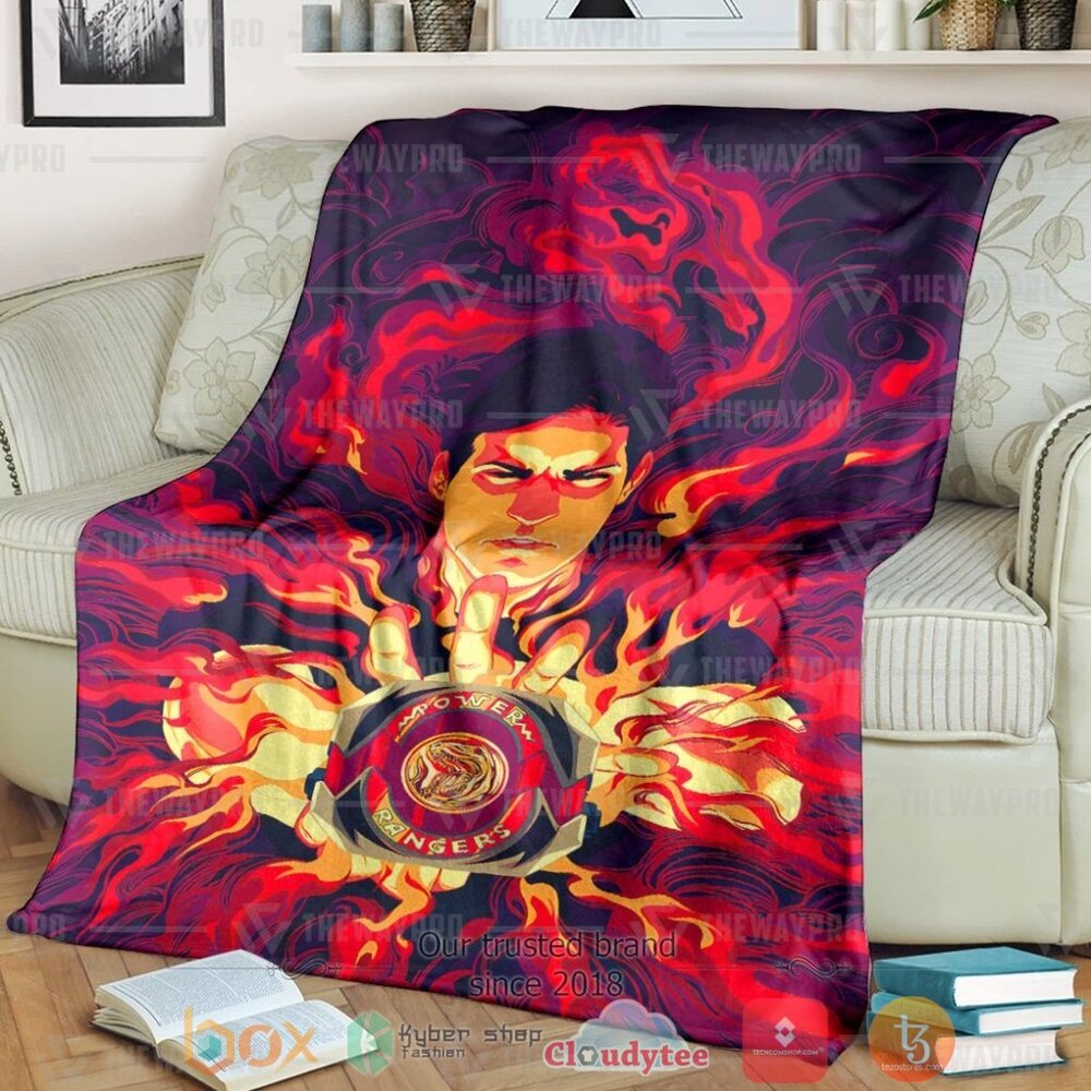 Mighty Morphin Power Rangers Its Morphin Time Red Custom Soft Blanket Mighty Morphin Power Rangers Its Morphin Time Red Custom Soft Blanket