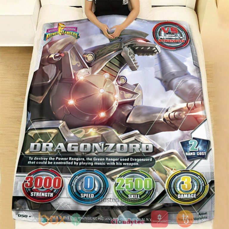 Mighty-Morphin-Power-Rangers-Power-Rangers-Custom-Soft-Blanket-1
