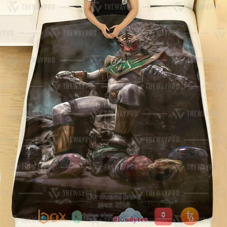 Mighty-Morphin-Power-Rangers-Shatter-Grid-Lord-Drakkon-Custom-Soft-Blanket-1