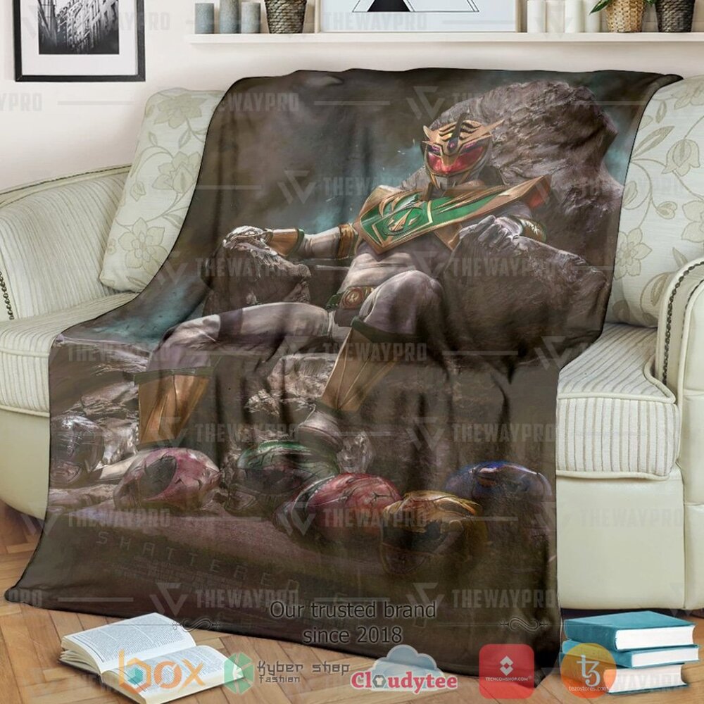 Mighty Morphin Power Rangers Shatter Grid Lord Drakkon Custom Soft Blanket Mighty Morphin Power Rangers Shatter Grid Lord Drakkon Custom Soft Blanket