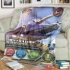 Mighty Morphin Power Rangers Triceratops Dinozord Custom Soft Blanket