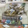 Mighty Morphin Yellow Power Ranger Custom Soft Blanket