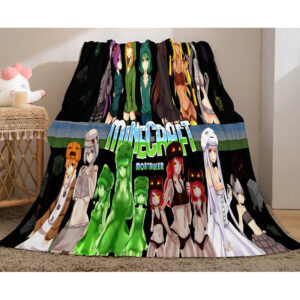 Minecraft Blanket 828