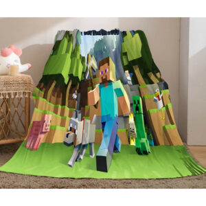Minecraft Blanket 938