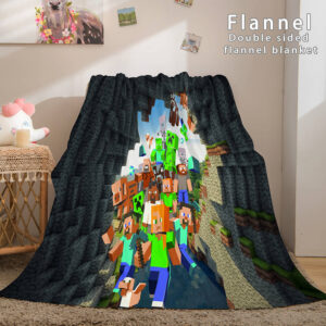 Minecraft Blanket 357