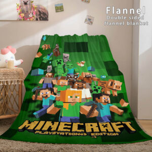 Minecraft Blanket 853