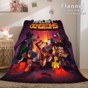 Minecraft Blanket 309