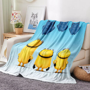 Minions Pattern Blanket 844