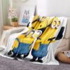Minions Pattern Blanket 837