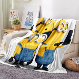 Minions Pattern Blanket 837