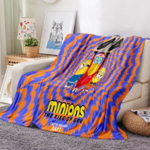 Minions The Rise of Gru Blanket 402