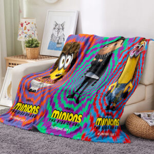 Minions The Rise of Gru Blanket 455