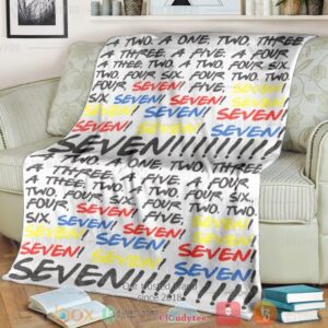 Movie Friends Monica Custom Soft Blanket