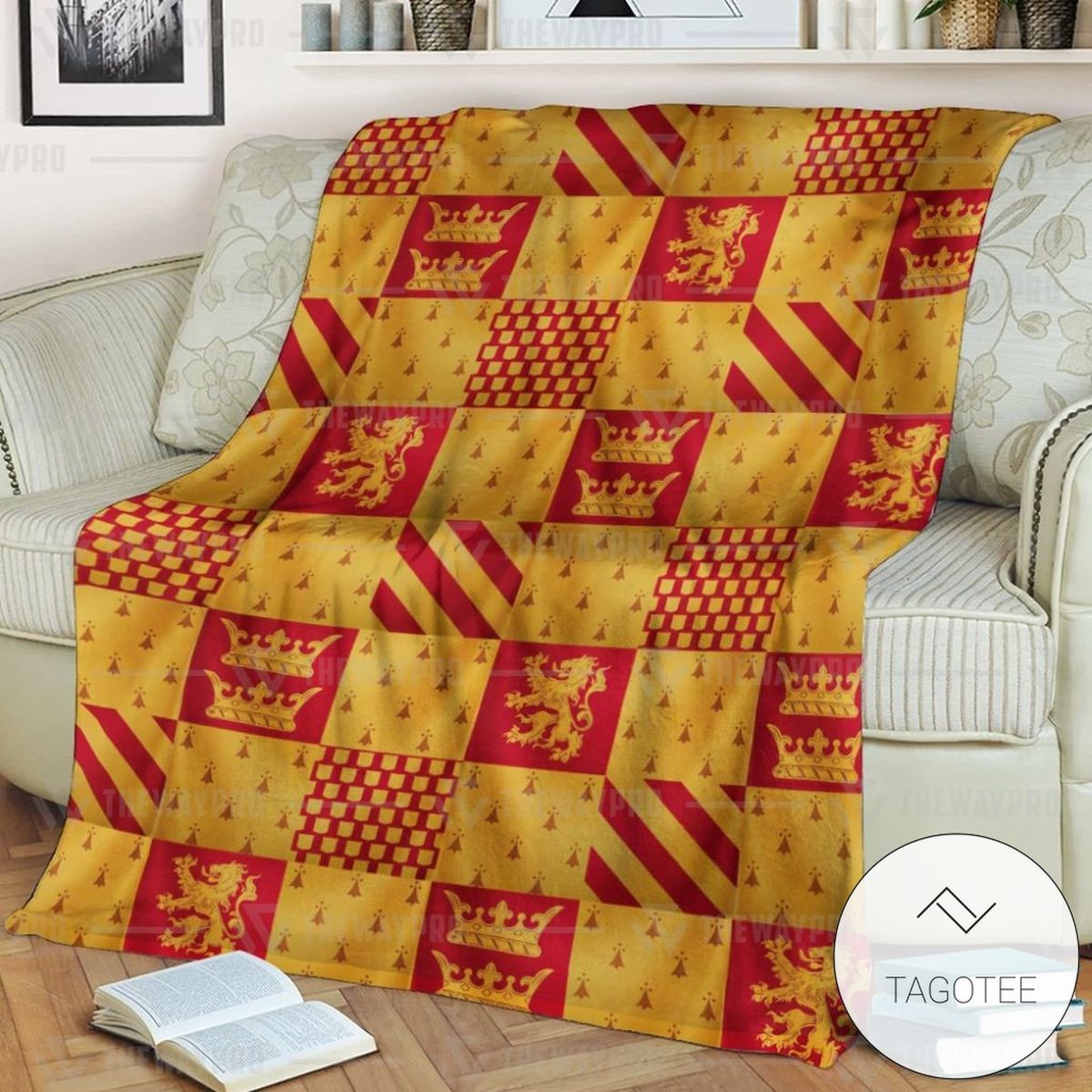 Movie Harry Potter Gryffindor House Custom Soft Blanket Movie Harry Potter Gryffindor House Custom Soft Blanket