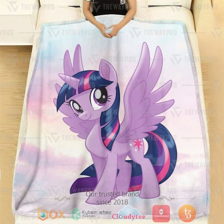 Movie-My-Little-Pony-Princess-Twilight-Sparkle-Custom-Soft-Blanket-1