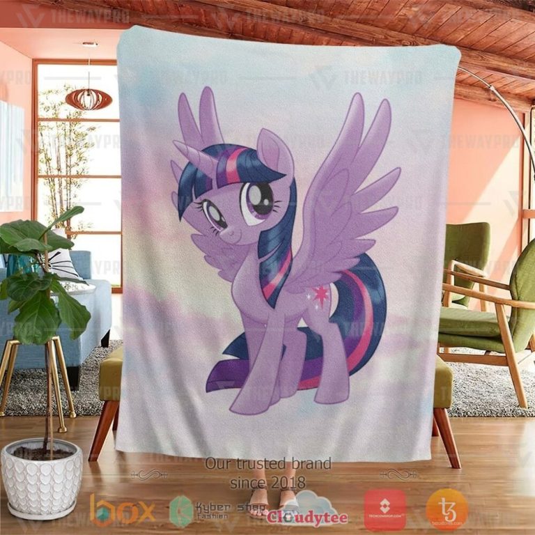 Movie-My-Little-Pony-Princess-Twilight-Sparkle-Custom-Soft-Blanket-3