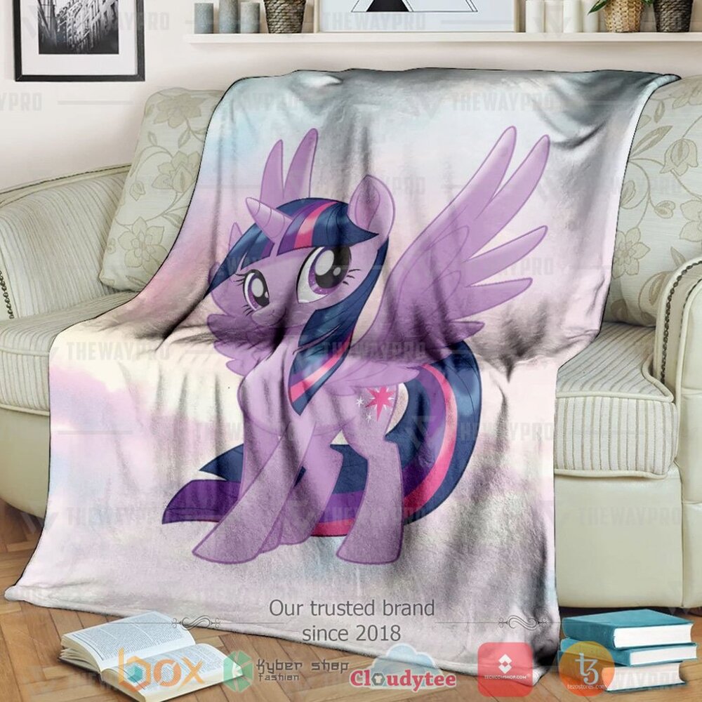 Movie My Little Pony Princess Twilight Sparkle Custom Soft Blanket Movie My Little Pony Princess Twilight Sparkle Custom Soft Blanket