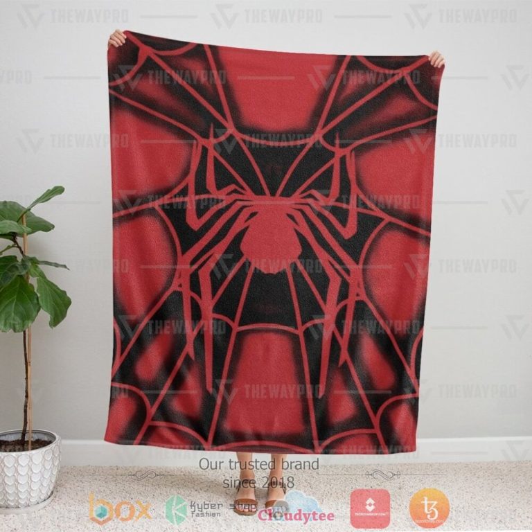 Movie-Superhero-The-Human-Spider-Custom-Soft-Blanket-1