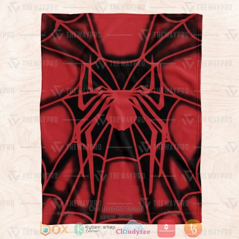 Movie-Superhero-The-Human-Spider-Custom-Soft-Blanket-2