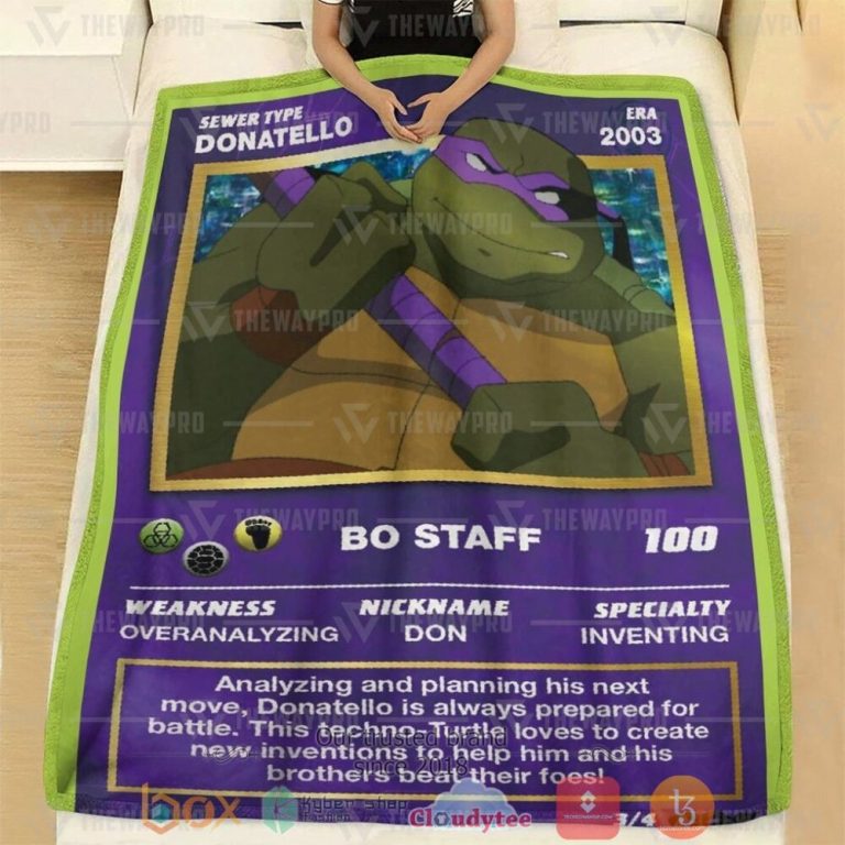 Movie-Tmnt-Donatello-Card-Custom-Soft-Blanket-1-1