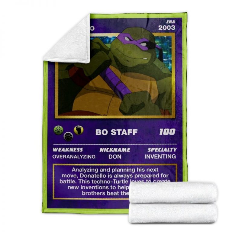 Movie-Tmnt-Donatello-Card-Custom-Soft-Blanket-2