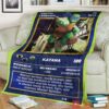 Movie Tmnt Leonardo Card Custom Soft Blanket 2