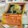 Movie Tmnt Michelangelo Card Custom Soft Blanket 2