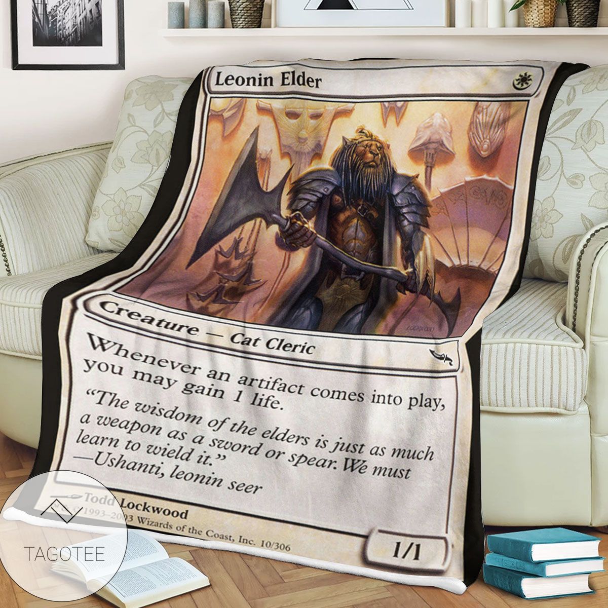 Mrd 10 Leonin Elder Magic The Gathering Mtg Blanket Mrd 10 Leonin Elder Magic The Gathering Mtg Blanket