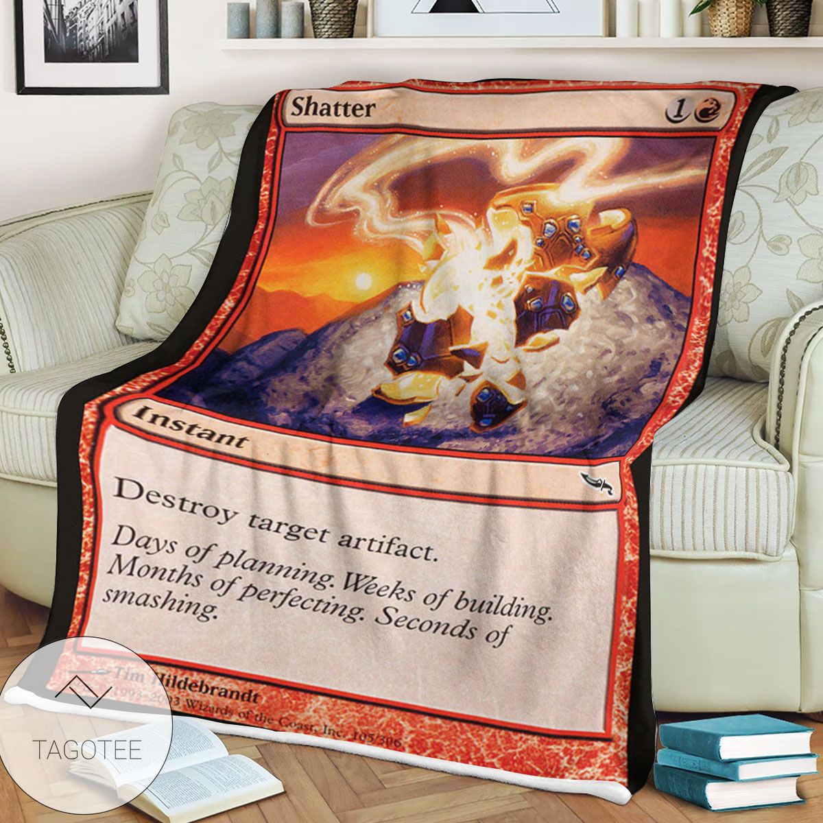 Mrd 105 Shatter Magic The Gathering Mtg Blanket Mrd 105 Shatter Magic The Gathering Mtg Blanket