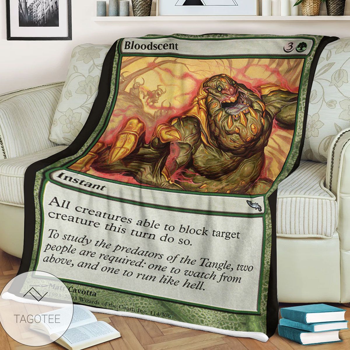 Mrd 114 Bloodscent Magic The Gathering Mtg Blanket Mrd 114 Bloodscent Magic The Gathering Mtg Blanket